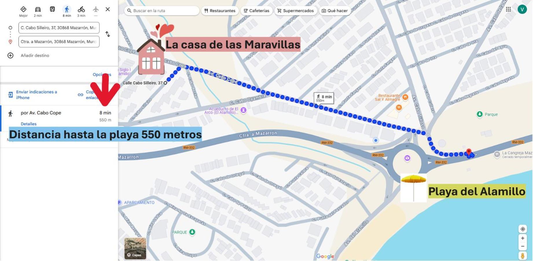 La Casa De Las Maravillas El Puerto de Mazarrón Zewnętrze zdjęcie